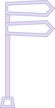 Cute Road Sign Board Direction png