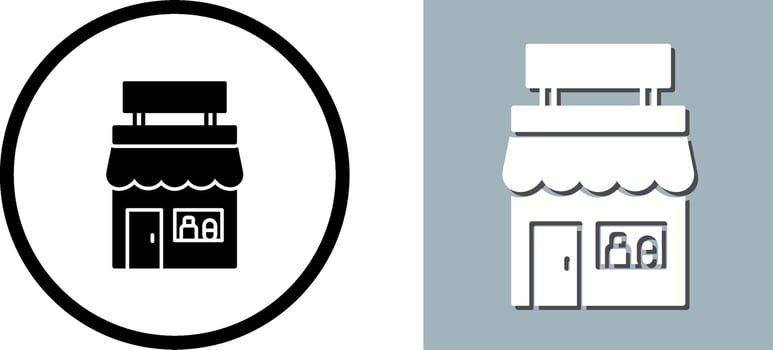 Dispensary Icon Design vector