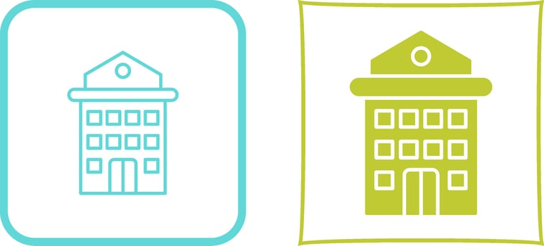 Hotell Icon Design vector