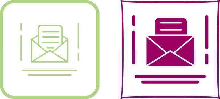 Email Icon Design vector