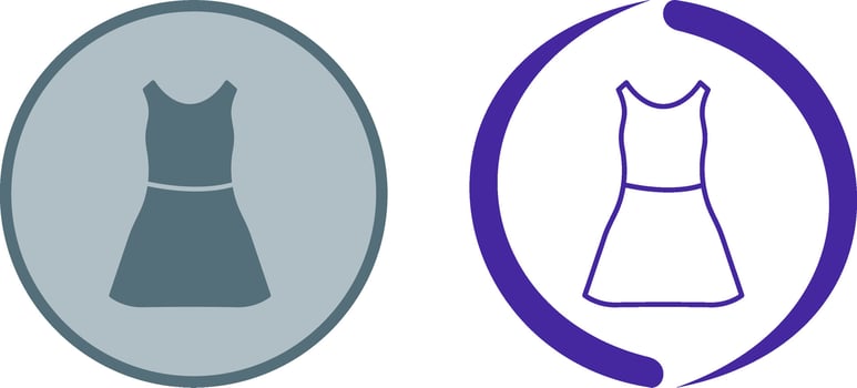 Dress Icon Design vector
