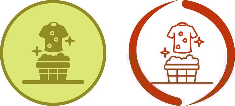Laundry Icon Design vector
