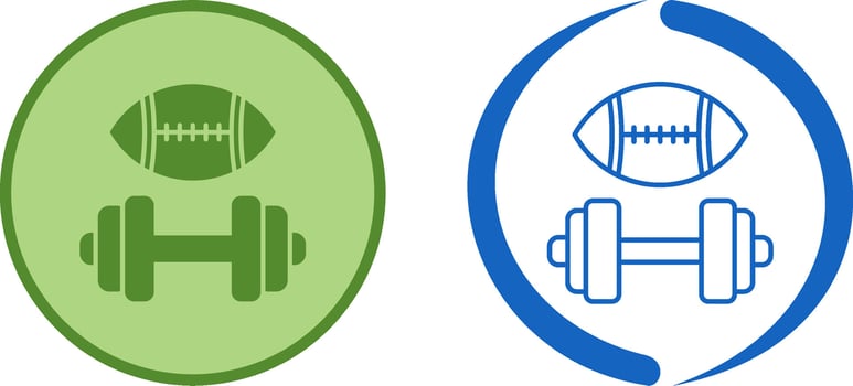Sport Faculty Icon Design vector