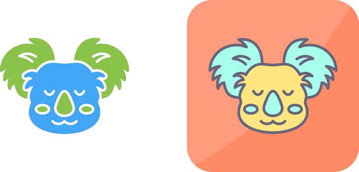 Koala Icon Design vector