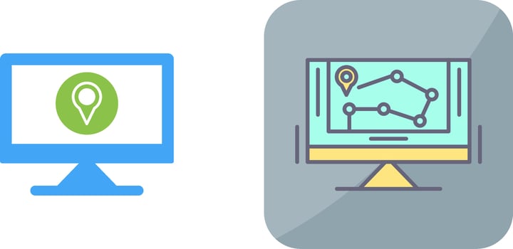 Location Icon Design vector