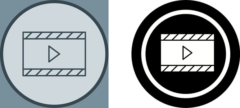 Unique and Animation Icon Design vector