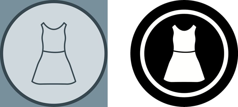 Dress Icon Design vector