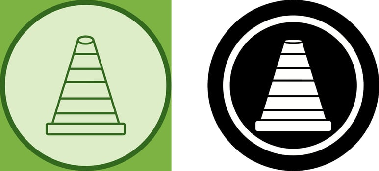 Cone Icon Design vector