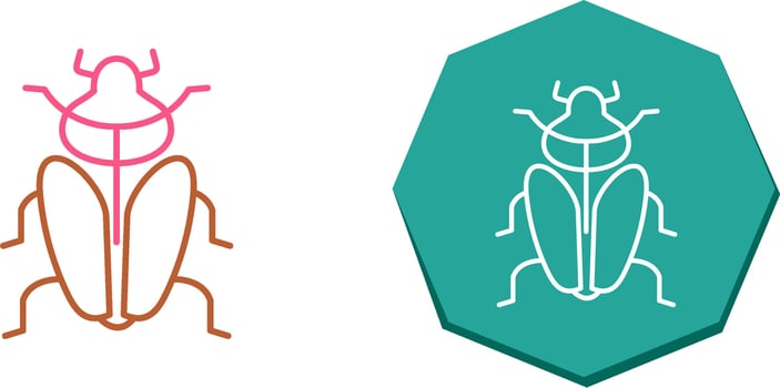 Insect Icon Design vector