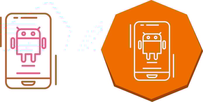 Android Icon Design vector
