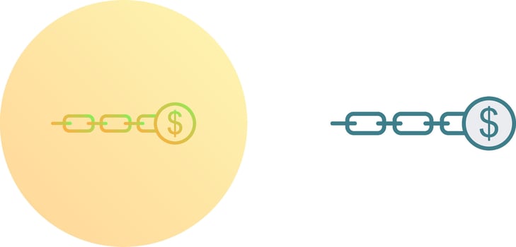 Unique Location Web Advertising Icon Design vector