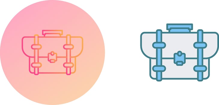 Briefcase Icon Design vector