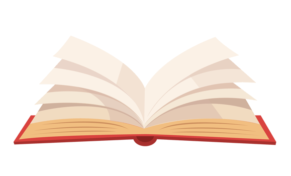 open book isolated png