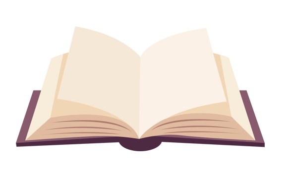 open book isolated png