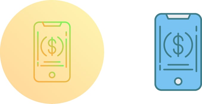 Smartphone Icon Design vector