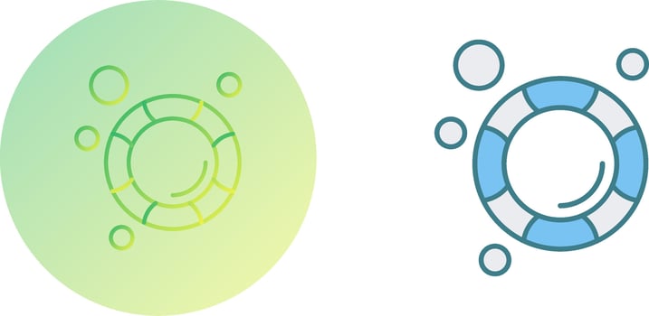 Lifesaver Icon Design vector