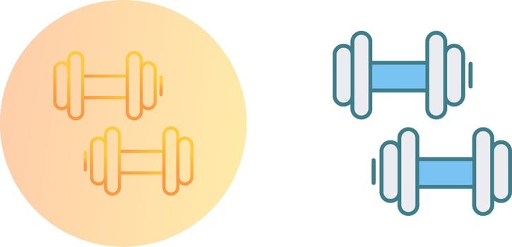 Exercise Icon Design vector