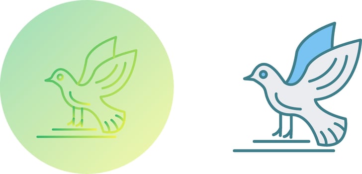 Bird Icon Design vector