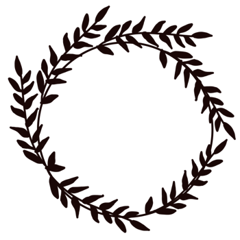 abstract floral frame png
