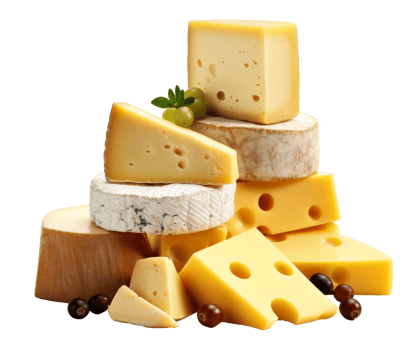cheese isolated on transparent background png
