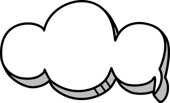 3d black and white color speech bubble balloon icon sticker memo keyword planner text box banner png