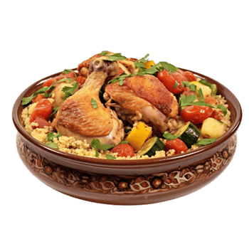 chicken biryani in bowl png