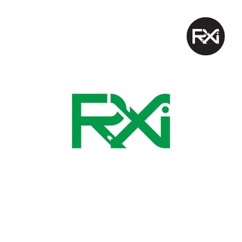 RXI Logo Letter Monogram Design vector
