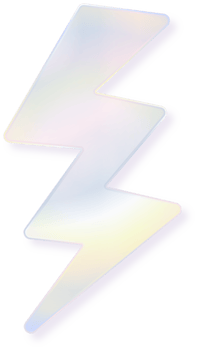 Hologram bubble speach and shape with metal foil gradient png