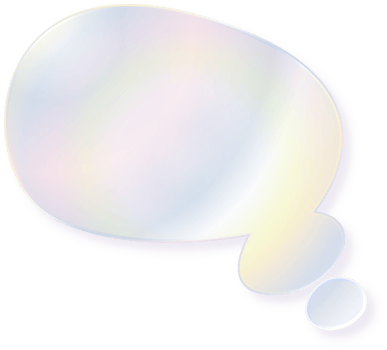 Hologram bubble speach and shape with metal foil gradient png