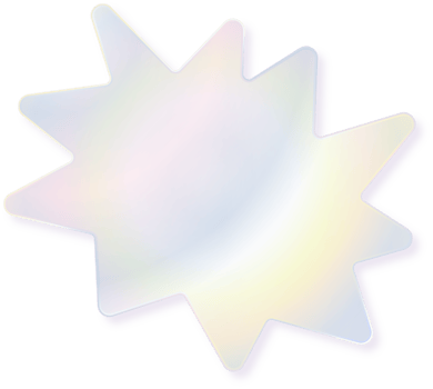 Hologram bubble speach and shape with metal foil gradient png