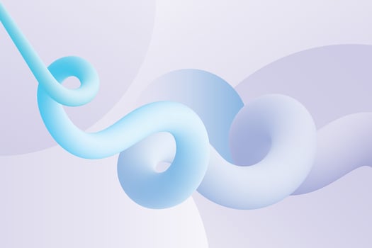 Featuring a vibrant, twisted shape with a bright gradient, this abstract artwork serves as a dynamic and elegant digital backdrop vector