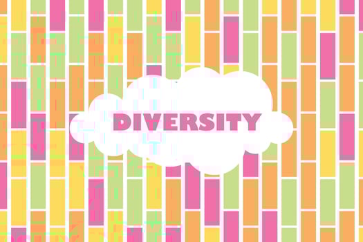 Diversity Day with Abstract Background for Your Graphic Resource vector