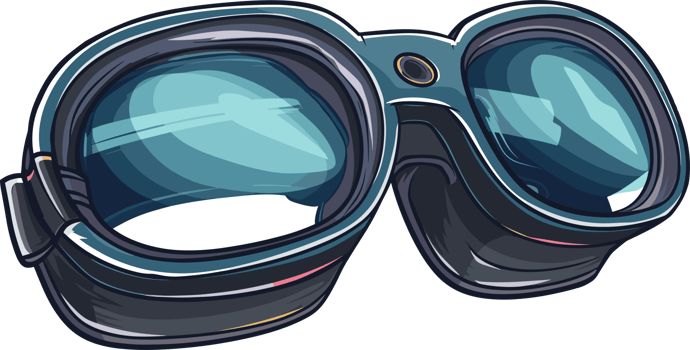 Googles clipart design illustration png