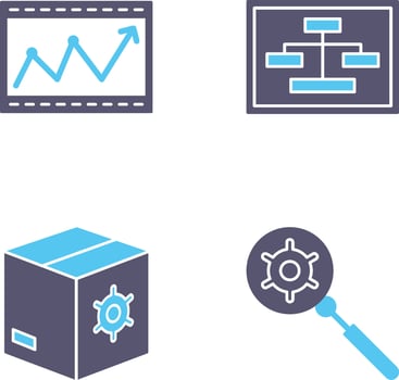 SEO and Seo Structure Icon vector