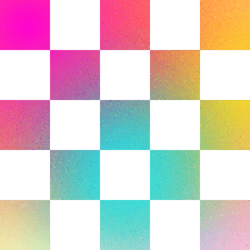 Cool Shape Checkered Geometric Structured Grid Square Gradient with Noise Effect png