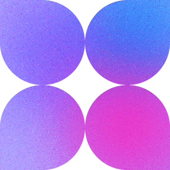 Cool Shape Symmetrical Petals Soft Curves Gentle Overlaps Twin Curved Lobes Gradient with Noise Effect png