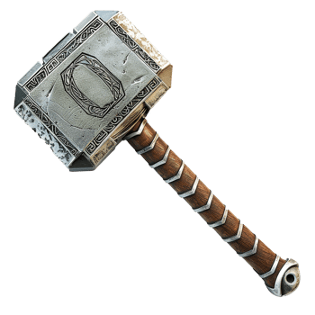 Thor stormbreaker isolated on transparent background png