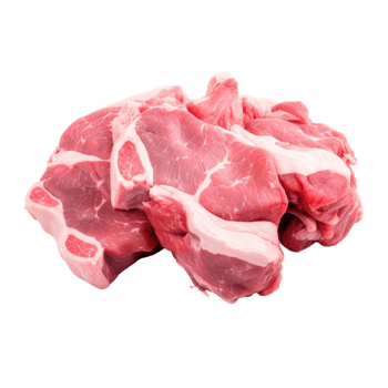 Tasty and delicious meat piece on transparent background png