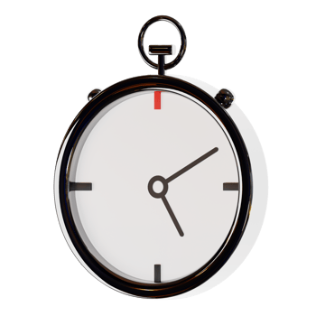 a timer on a transparent background png
