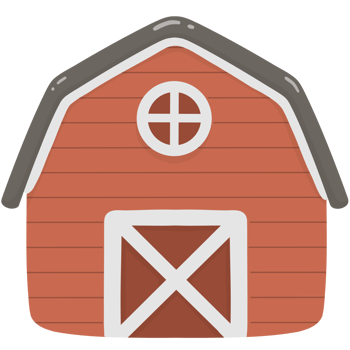 Red farm shack png