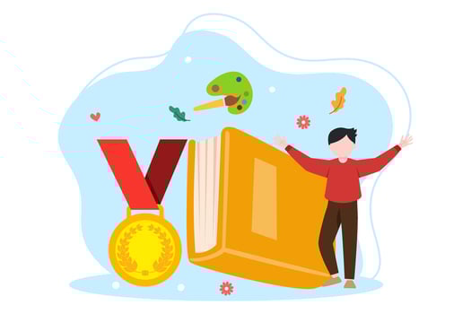 World Book Day Flat Design vector