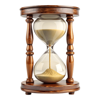 An Antique Sand Hourglass png