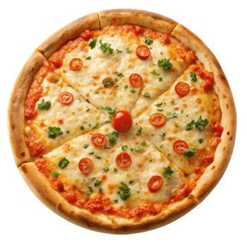 A Tasty Cheese Pizza png