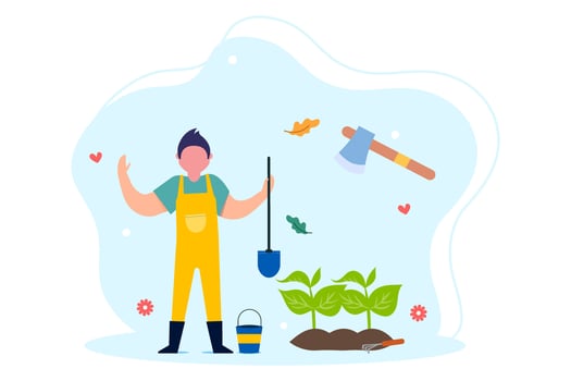 Labour Day Flat Illustration Design vector