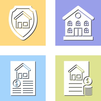 Protection and Property Icon vector