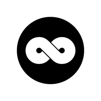Infinity icon . Mobius loop shape illustration sign. unlimited symbol. forever logo. vector