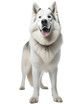 Alaskan Malanute, illustration png