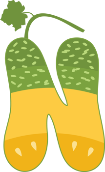 Melon Alphabets - decorative fonts png