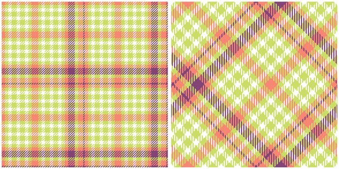 Tartan Plaid Pattern Seamless. Checker Pattern. Template for Design Ornament. Seamless Fabric Texture. Illustration vector