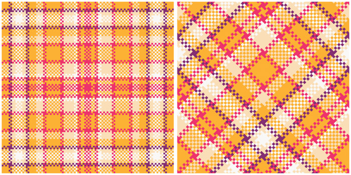 Plaid Pattern Seamless. Traditional Scottish Checkered Background. Flannel Shirt Tartan Patterns. Trendy Tiles for Wallpapers. vector